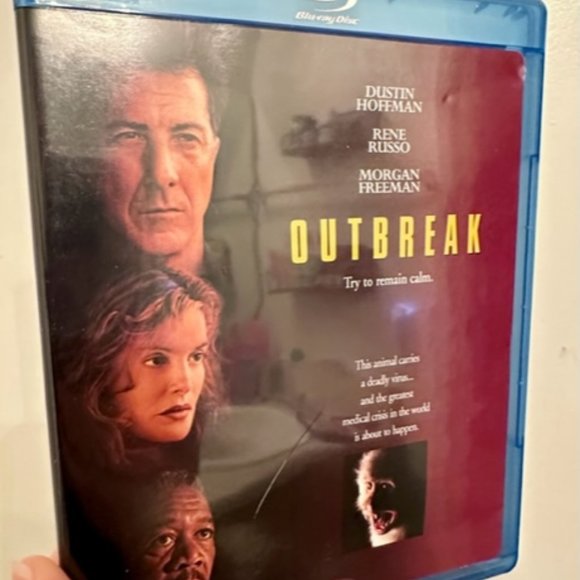 OUTBREAK BLU RAY MOVIE  **FANTASTIC CONDITION** - Picture 1 of 3